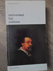 UNIVERSUL LUI RUBENS - JACOB BURCKHARDT foto