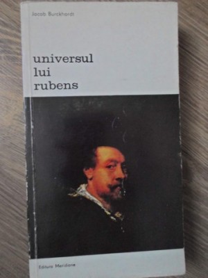 UNIVERSUL LUI RUBENS-JACOB BURCKHARDT foto