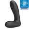 Stimulator Anal Archenemy 12 Moduri Vibratii, Bluetooth Control Free App, Silicon, USB, Negru, 12.1 cm