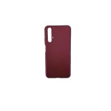 Husa compatibila cu Huawei Nova 5T, Silicon Slim, Visiniu, ALC MOBILE