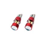 Set becuri auto cu LED CANBUS compatibil T10e W5W 27 SMD Alb 12V/24V FAVLine Selection, Amio