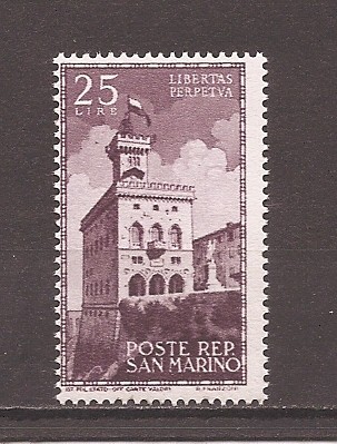 San Marino 1945 - 50 de ani - Palatul Guvernului, MNH foto