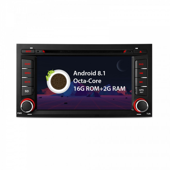 -Out of Stock- Navigatie Seat Leon (2013-2018) Android 8.1 OREO OCTACORE 2GB RAM cu DVD, 7 Inch