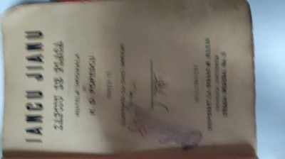 N. D. POPESCU-IANCU JIANU ZAPCIU DE PLASA. EDITIA A SASEA-1911 AA. foto