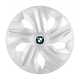 Set 4 Capace Roti, potrivite jantelor de R14, pentru BMW, model luna cromat, Autohelix MSA
