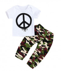 Costum cu pantaloni Army foto