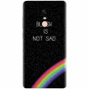 Husa silicon pentru Xiaomi Redmi Note 4, Black Is Not Sad