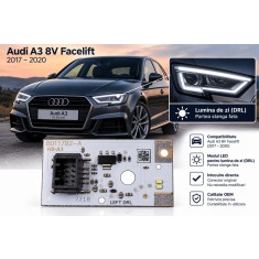 Modul Reparatie Lumini de Zi DRL Far Stanga Audi A3 8V Facelift (2017-2020) - B011782-A (L)