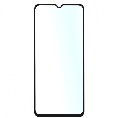 Folie sticla protectie ecran 5D Full Glue margini negre pentru Samsung Galaxy A12 foto