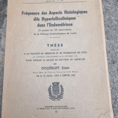 Coquelet Alain - These - Frequence des Aspects Histologigues dits Hyperfolliculiniques dans l'Endometriose