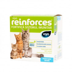 Supliment nutritiv Viyo Reinforces for Cats All Ages 7 x 30 ml