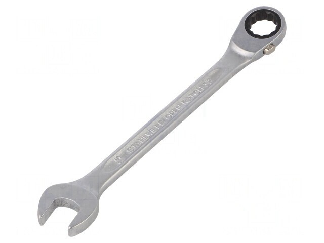 Cheie combinată 15mm oțel cromat cu piedică