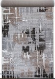 Cumpara ieftin Traversa Festonata Surfilata, Model Mira 24037-123, Inaltime Fir 6 mm, Latime 0.6m, Marime 60 x 200 cm, Gri, Maro, Antialergic, Polipropilena, Living,