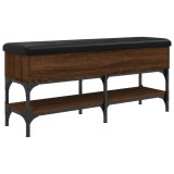 Cumpara ieftin Banca de pantofi, stejar maro, 102x32x45 cm, lemn prelucrat