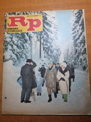 romania pitoreasca ianuarie 1983-art. si foto scornicesti,cerna,muntii rodnei foto