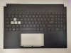 Carcasa superioara cu tastatura palmrest Laptop Gaming, Asus, TUF Dash F15 FX517ZC, FX517ZM, FX517ZE, FX517ZR, 33NJKTAJN70, 90NR0951-R31UI1, iluminata