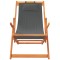 Scaune pliante 2 buc. Material textil gri - 4