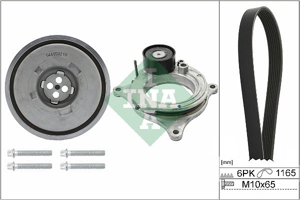 INA 529 0488 20 Set curea transmisie cu caneluri