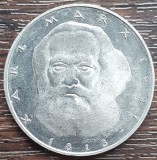 (M2233) MONEDA GERMANIA - 5 MARK 1983, LIT. J, COMEMORATIVA - KARL MARX, Europa