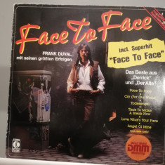 Frank Duval – Face to Face (1982/K-tel/RFG) - Vinil/Vinyl/ ca Nou (M-)