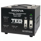 Transformator 230-220V la 110-115V 8000VA/6400W cu carcasa TED000262 SafetyGuard Surveillance, Rovision
