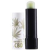 Balsam de buze hrănitor cu ulei natural de c&acirc;nepă cu CBD, Revers, vegan,4g