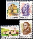 C3286 - Spania 1976 - Istorie 4v.neuzat,perfecta stare, Nestampilat