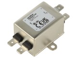 Filtru anti-interferențe monofazat 250VAC, 3A, terminale 6,3 mm