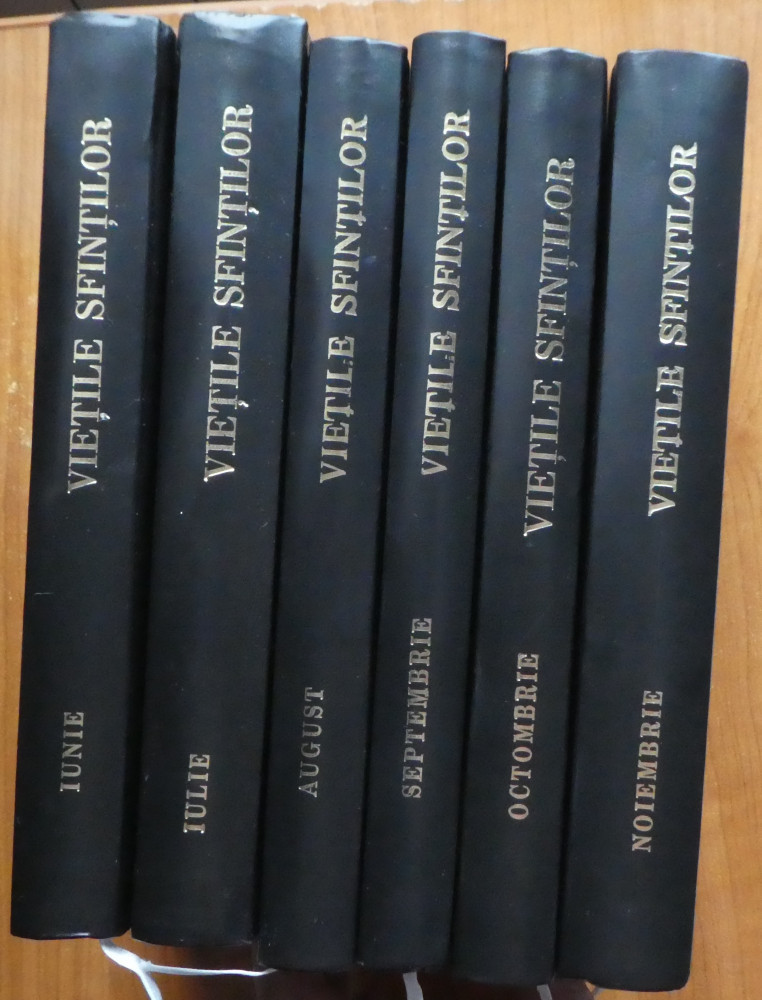 Vietile Sfintilor , Iunie - Noiembrie , 6 volume cartonate | arhiva  Okazii.ro