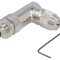 Conector M8 Tată 90&deg; Ecranat