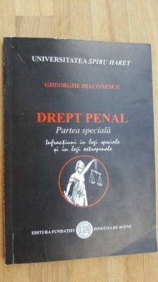 Drept penal Partea speciala- Gheorghe Diaconescu foto