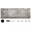 VidaXL Tablă magnetică de perete, 60 x 20 cm, sticlă