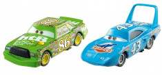 Set de masinute metalice &amp;quot;Regele&amp;quot; Strip Weathers si Chick Hicks Disney Cars foto