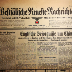 Ziar German, 25 August 1937, provincia Westfalia Minden