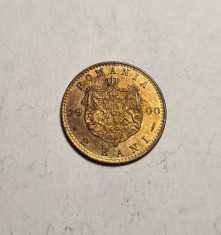 2 bani 1900 UNC Piesa de Colectie