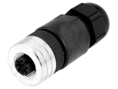 Conector M12 mamă IP67 pe cablu foto