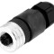 Conector M12 mamă IP67 pe cablu