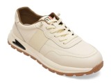 Cumpara ieftin Pantofi sport BITE THE BULLET albi, A86029, din piele naturala