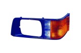 Lampa semnalizare fata cu lumina parcare Mitsubishi L300 (P0W/P1W/P2W), 1988-1989, partea Stanga, Fata, cu soclu bec; cu rama far; Omologare: ECE, DE, Depo