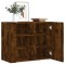 vidaXL Dulap de perete, stejar fumuriu, 75x35x60 cm, lemn prelucrat 848427