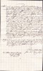A3752N Act privitor la un &icirc;mprumut de florini renani, 1834, T&acirc;rgu Lăpuș, limba maghiară, h&acirc;rtie cu filigran G&ouml;rg&eacute;ny (Moara de h&acirc;rtie Gurghiu, Mureș)