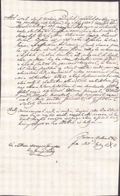 A3752N Act privitor la un &amp;icirc;mprumut de florini renani, 1834, T&amp;acirc;rgu Lăpuș, limba maghiară, h&amp;acirc;rtie cu filigran G&amp;ouml;rg&amp;eacute;ny (Moara de h&amp;acirc;rtie Gurghiu, Mureș) foto