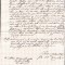 A3752N Act privitor la un &icirc;mprumut de florini renani, 1834, T&acirc;rgu Lăpuș, limba maghiară, h&acirc;rtie cu filigran G&ouml;rg&eacute;ny (Moara de h&acirc;rtie Gurghiu, Mureș)