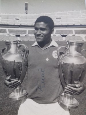 ***Foto + autograf EUSEBIO*** foto
