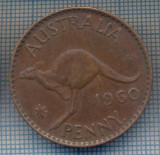 AX 913 MONEDA- AUSTRALIA - 1 PENNY -ANUL 1960 -STAREA CARE SE VEDE