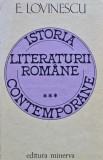 Cumpara ieftin Istoria literaturii romane contemporane (volumul 3) - 1981 - Eugen Lovinescu (E372)