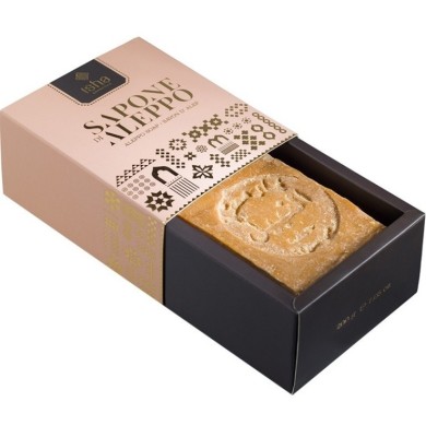 Sapun de alep cu 5% ulei de dafin, 200g, Isha foto