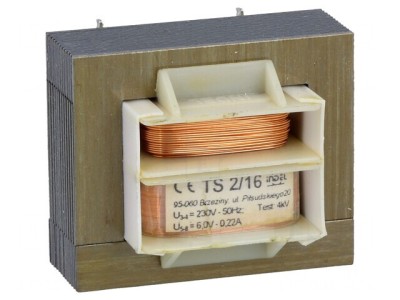 Transformator Alimentare 2VA 230VAC 6V 220mA foto