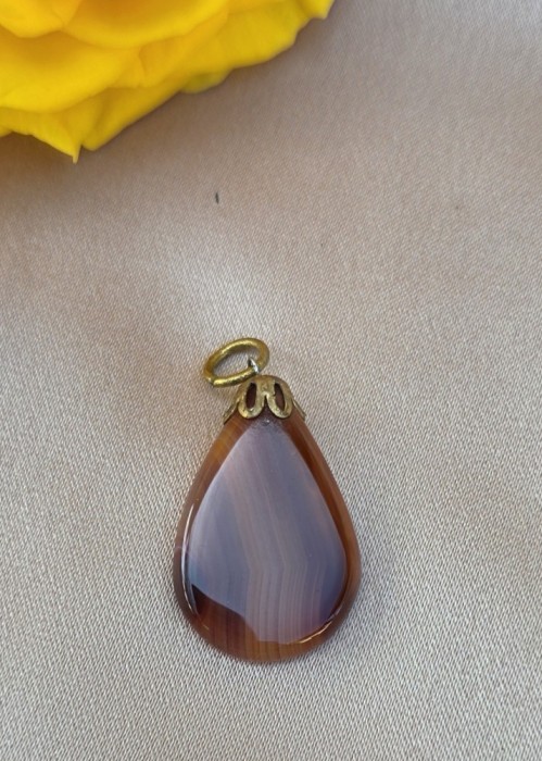 PANDANTIV VINTAGE DIN CARNELIAN