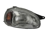 Far Opel Corsa B 01.1993-10.2001 DEPO fata dreapta, Tip bec H4, reglare electrica